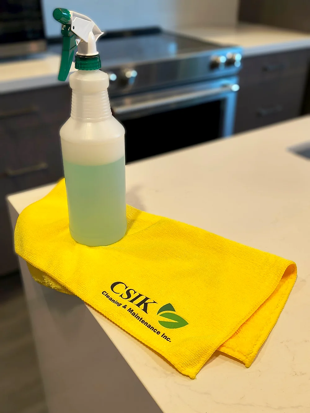 CSIK cleaning supplies used by Hamilton's trusted commercial cleaning company